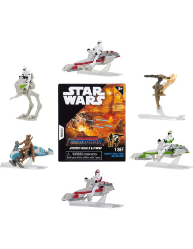 Paquete Misterioso Caza Pirata Star Wars 13 cm con Accesorios