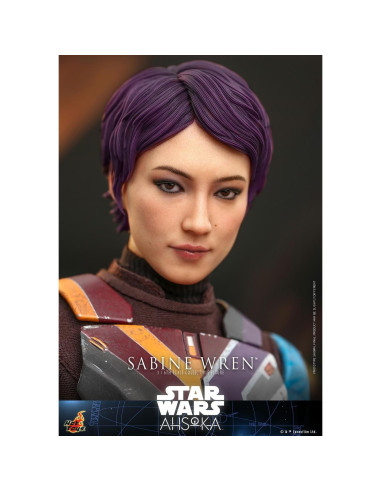 Figura de acción Star Wars Hot Toys Sabine Wren 28 cm