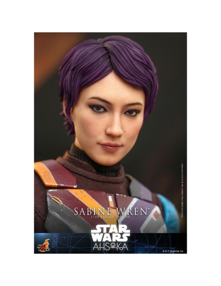 Figura de acción Star Wars Hot Toys Sabine Wren 28 cm Figura de acción Star Wars Hot Toys Sabine Wren 28 cm