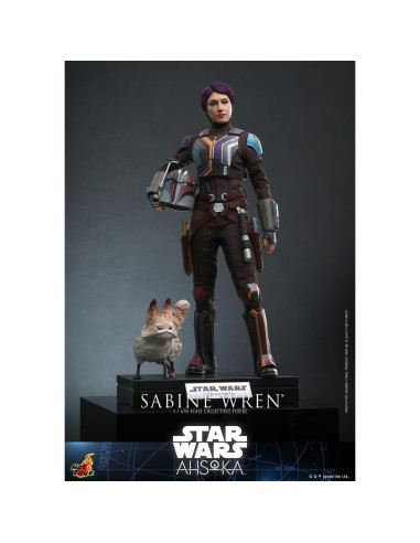Figura de acción Star Wars Hot Toys Sabine Wren 28 cm