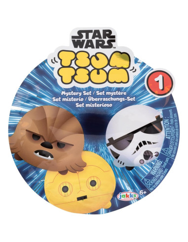 Figuras Tsum Tsum Star Wars Disney - 4 Bolsas Sorpresa