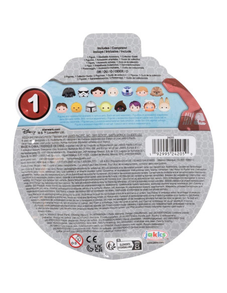 Figuras Tsum Tsum Star Wars Disney - 4 Bolsas Sorpresa Figuras Tsum Tsum Star Wars Disney - 4 Bolsas Sorpresa