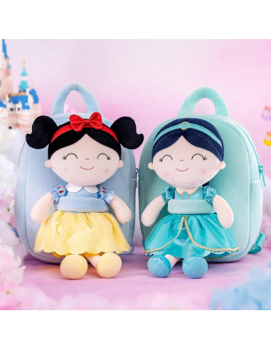 Mochila Gloveleya con Muñeca de Princesa Turquesa 22.86 cm