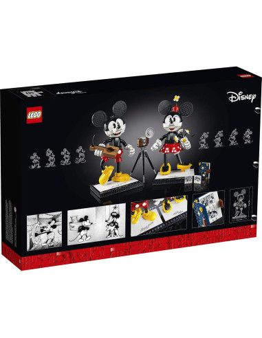 LEGO Disney Mickey y Minnie Mouse 2 Figuras 1739 Piezas
