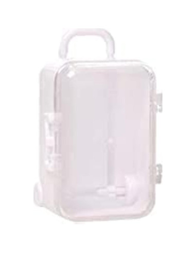 4PCS Mini Caja de Viaje BaaSid Maleta Dulce Plástico