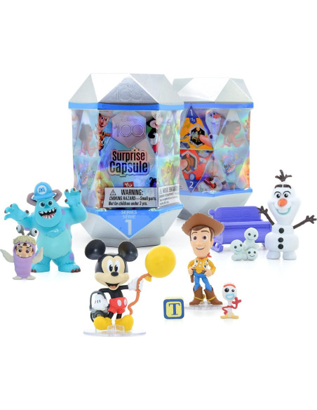 Cápsula Sorpresa Disney 100 YuMe 2 Figuras Coleccionables Cápsula Sorpresa Disney 100 YuMe 2 Figuras Coleccionables