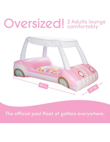 Flotador Inflable Carrito de Golf FUNBOY Malibu Barbie