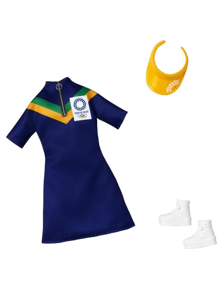 Conjunto Barbie Juegos Olímpicos Tokio 2020 - Ropa y Accesorios Conjunto Barbie Juegos Olímpicos Tokio 2020 - Ropa y Accesorios