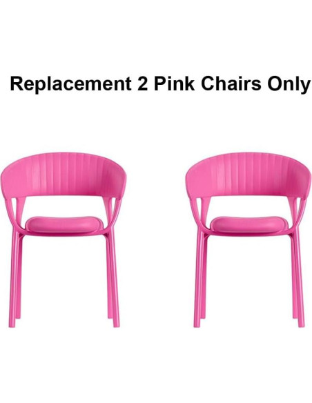 Sillas Rosas de Repuesto para Barbie Dreamhouse HMX10 Sillas Rosas de Repuesto para Barbie Dreamhouse HMX10