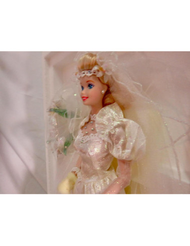 Muñeca de Porcelana Barbie 12953 Novia Star Lily 1994