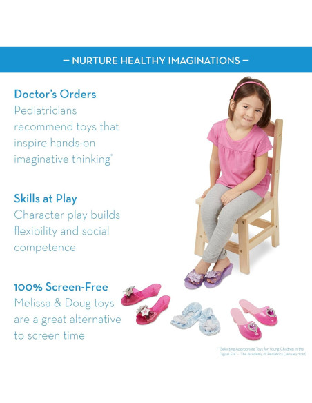 Zapatos de Disfraz Melissa & Doug - 4 Estilos para Niños Zapatos de Disfraz Melissa & Doug - 4 Estilos para Niños