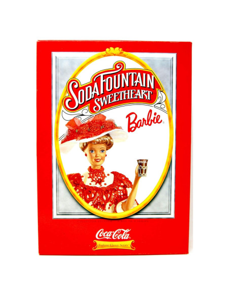 Barbie Mattel Fuente de Soda Coca Cola 1996 36.83x26.92cm Barbie Mattel Fuente de Soda Coca Cola 1996 36.83x26.92cm