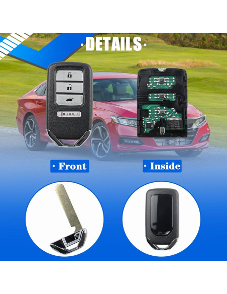 Llavero inteligente Honda HR-V Fit 2016-2021 4 botones Llavero inteligente Honda HR-V Fit 2016-2021 4 botones