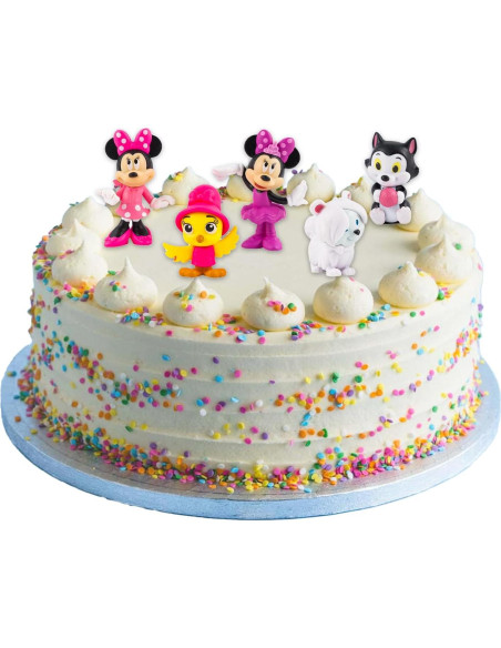 Adornos de Pastel Minnie Mouse Crenstone - 5 Figuras y Más Adornos de Pastel Minnie Mouse Crenstone - 5 Figuras y Más