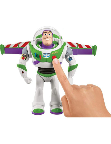 Buzz Lightyear Ultimate Mattel 18 cm con sonidos y movimiento