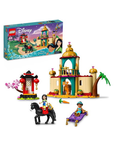 LEGO Aventura Jasmine y Mulan 43208 Juguete 176 Piezas
