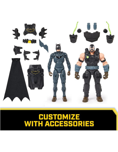 Figuras de Acción Batman vs Bane 30 cm con Accesorios Figuras de Acción Batman vs Bane 30 cm con Accesorios