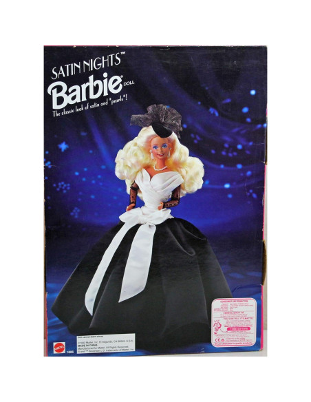 Barbie Mattel 1992 Noches de Satén Coleccionable Barbie Mattel 1992 Noches de Satén Coleccionable
