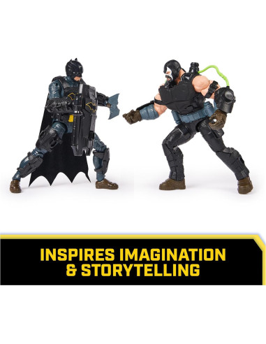 Figuras de Acción Batman vs Bane 30 cm con Accesorios