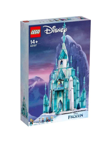 LEGO Disney Castillo de Hielo 43197 - 1709 Piezas, 14+ Años