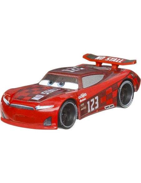 Disney Cars Mattel 1:55 Diecast 2-Pack Shiny Wax y No Stall Disney Cars Mattel 1:55 Diecast 2-Pack Shiny Wax y No Stall