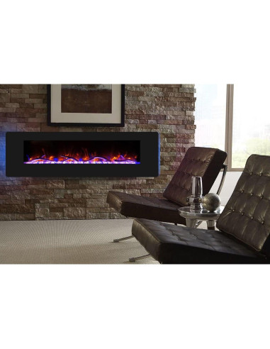 Chimenea Eléctrica Cheerway 42" con Altavoz Bluetooth