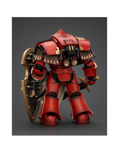 Figura de Acción JoyToy 40K Paladín Carmesí 1:18 13.6 cm