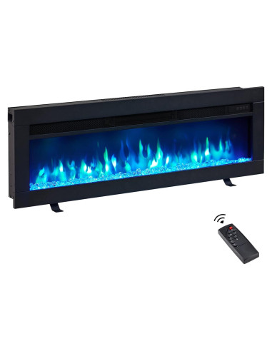 Chimenea Eléctrica EFIRETRIC Arthur 100 cm 3 en 1 Control Remoto