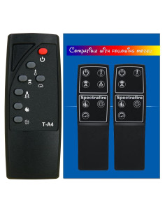 Control Remoto Twin Star ClassicFlame Estufa Eléctrica