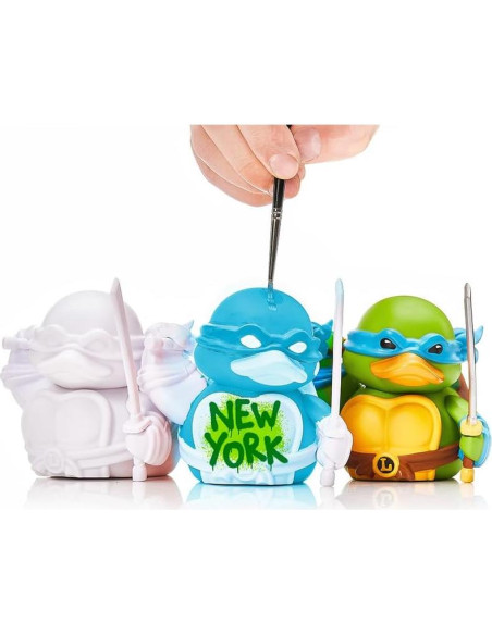 TUBBZ Pato DIY Leonardo Tortugas Ninja 9 cm Personalizable TUBBZ Pato DIY Leonardo Tortugas Ninja 9 cm Personalizable