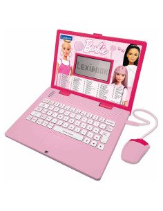 Laptop Educativa Bilingüe Barbie 124 Actividades Rosa