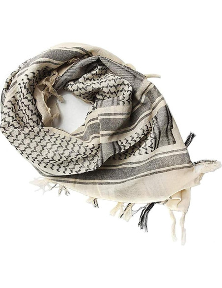Bufanda Táctica Militar Luxns Shemagh 109 cm Algodón Bufanda Táctica Militar Luxns Shemagh 109 cm Algodón