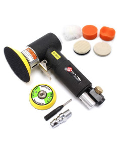 Lijadora Orbital SI FANG 2" y 3" Kit Pulido Profesional
