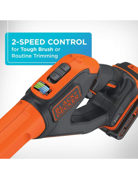 Recortadora/Edger BLACK+DECKER 20V MAX 30.48 cm con Batería 4.0 Ah Recortadora/Edger BLACK+DECKER 20V MAX 30.48 cm con Batería 4.0 Ah