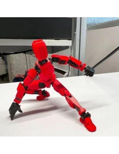 Figura de Acción Titan 13 Rugwun 5 Piezas 3D Juntas Móviles