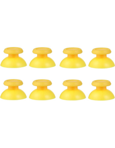 Paquete de 8 Joysticks Amarillos Ikpek para PS5 - Reemplazo