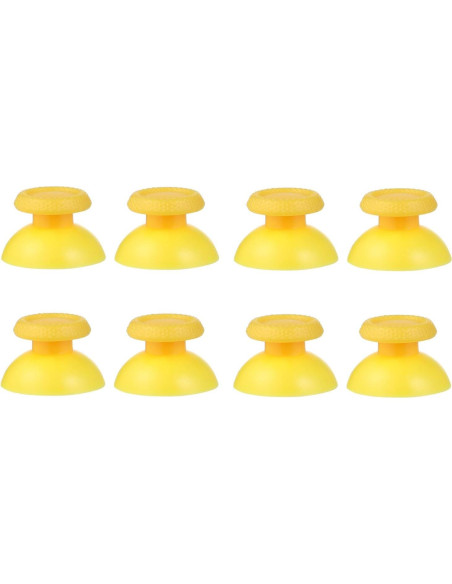 Paquete de 8 Joysticks Amarillos Ikpek para PS5 - Reemplazo Paquete de 8 Joysticks Amarillos Ikpek para PS5 - Reemplazo