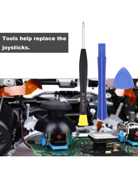 Paquete de 8 Joysticks Amarillos Ikpek para PS5 - Reemplazo Paquete de 8 Joysticks Amarillos Ikpek para PS5 - Reemplazo