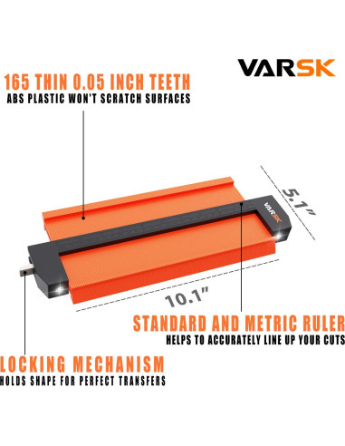 Duplicador de Contorno VARSK 5+10 cm con Luz LED