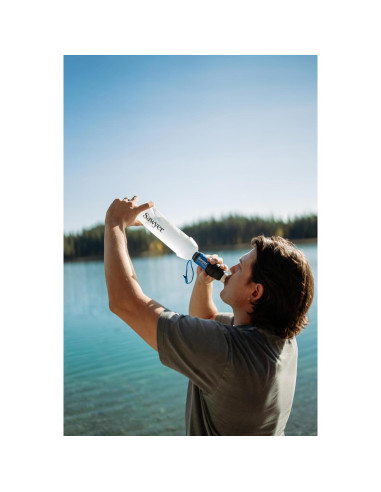 Filtro de Agua Portátil Sawyer Squeeze con Botella 1L