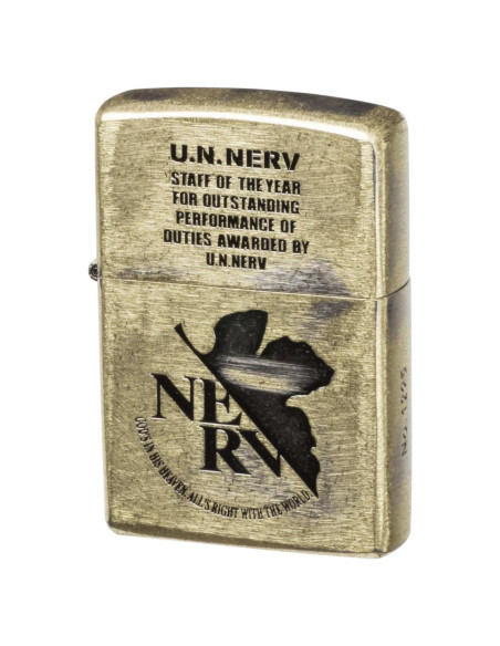 Encendedor Zippo U.N.NERV Award 2017 Coleccionable Anime Encendedor Zippo U.N.NERV Award 2017 Coleccionable Anime