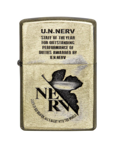 Encendedor Zippo U.N.NERV Award 2017 Coleccionable Anime