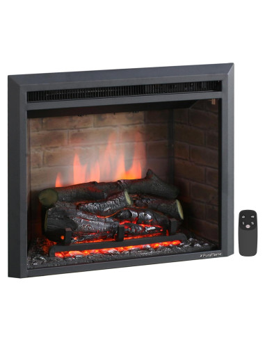 Chimenea Eléctrica PuraFlame Western 750/1500W 57.7x50.8cm