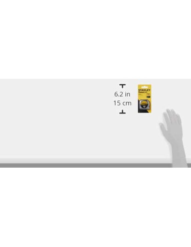 Cinta Métrica PowerLock STANLEY 0.9 m con Gancho Tru-Zero