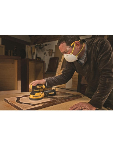 Lijadora Orbital DEWALT DWE6423K 5" Velocidad Variable 3A