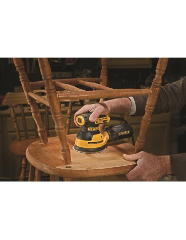 Lijadora Orbital DEWALT DWE6423K 5" Velocidad Variable 3A