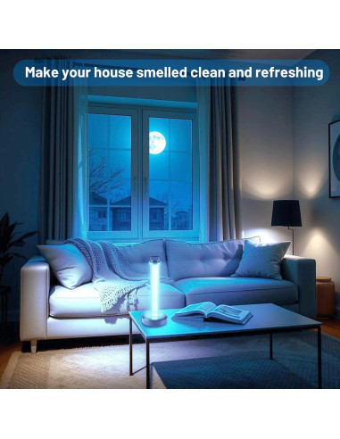 Luz Desinfectante UV-C Coospider 38W con Control Remoto