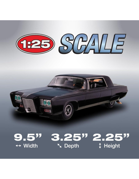 Kit Modelo Escala 1:25 AMT Green Hornet Black Beauty Kit Modelo Escala 1:25 AMT Green Hornet Black Beauty