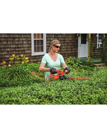 Cortadora de Setos Eléctrica BLACK+DECKER BEHTS125 40.6 cm Cortadora de Setos Eléctrica BLACK+DECKER BEHTS125 40.6 cm