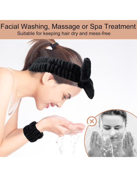 Cepillo Facial de Limpieza 2 en 1 Beomeen con Diadema y Muñequera Cepillo Facial de Limpieza 2 en 1 Beomeen con Diadema y Muñequera